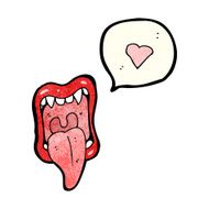 monster vampire mouth cartoon N9
