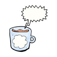 Coffee cup cartoon N8