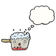 bubbling kitchen pan cartoon N6