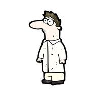 cartoon man with big nose N6