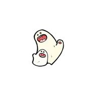 weird cartoon ghost N2