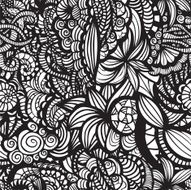 hand-drawn seamless pattern N8