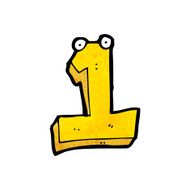 funny cartoon number one N3