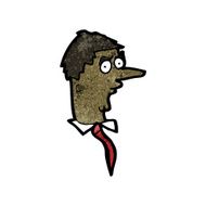 cartoon ugly businessman N2