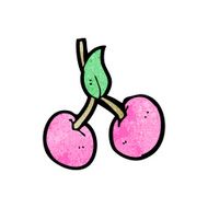 cartoon cherries N50