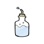 Cartoon Water Bottle N122