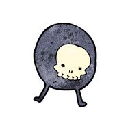 weird spooky monster cartoon N6