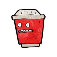 take out coffee cartoon character N2