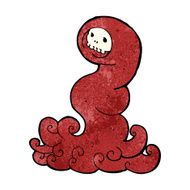 cartoon spooky monster N21