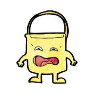 bucket cartoon character N8