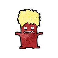 cartoon little monster N109