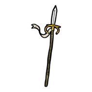Cartoon Spear N10