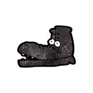 cartoon old shoe N3