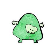 cartoon alien monster N58