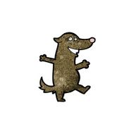 cartoon little dog N162