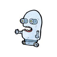 Cartoon Robot N450