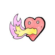 funny cartoon heart N11