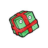 cartoon chrismas present N2
