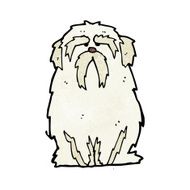 cartoon big dog N17