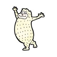 cartoon yeti monster N7