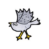 Cartoon Bird N571
