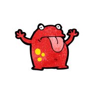 Cartoon Frog N107