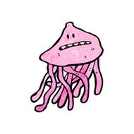Cartoon Jellyfish N130