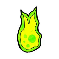 Cartoon Fireball N17