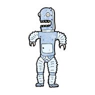 Cartoon Robot N451