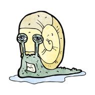 Cartoon Snail N154