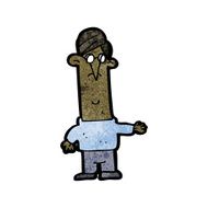 cartoon nerdy office guy N3