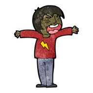 cartoon angry man N159