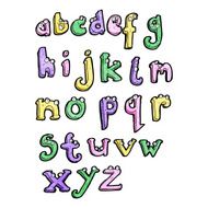 cartoon alphabet N43