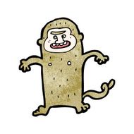 Cartoon Monkey N148