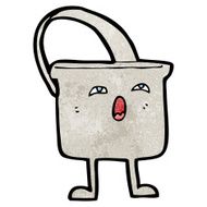 cartoon singing bucket N2