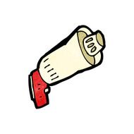cartoon loudhailer N5