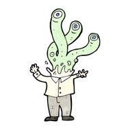 cartoon alien monster boss N3