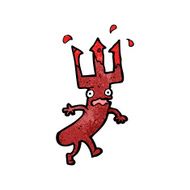 devil fork cartoon character N9