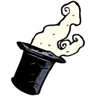 Cartoon Top Hat N33