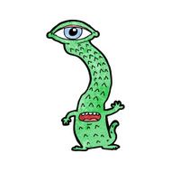 cartoon weird alien N30