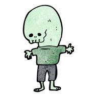 cartoon weird alien N32