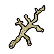 cartoon wooden stick N3