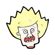 shocked cartoon head N3