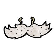 cartoon fake mustache N6