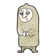 Cartoon Monk N11