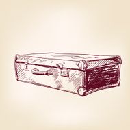suitcase vector llustration