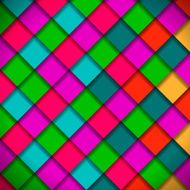 Bright colors mosaic pattern