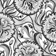Seamless Floral Pattern N106