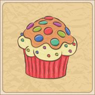 Cupcake Card N3