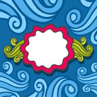 Curly frame
